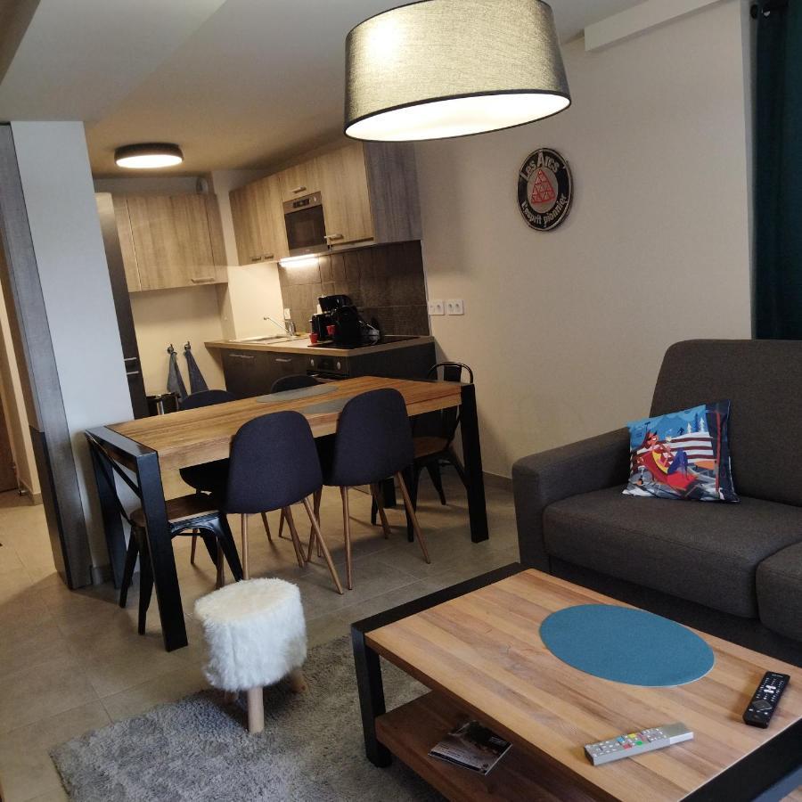 Arc 1800 Appartement 6-8 Pers,5 Cristaux, Avec Garage Les Arcs  外观 照片